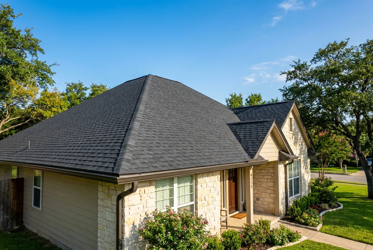 Completed storm damage repair in Cleburne, TX by My Roofing